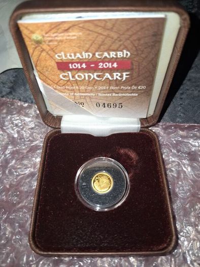 Battle of clontarf gold coin