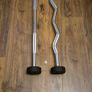 two x brand new 10kilo fixed weight bars Image 4