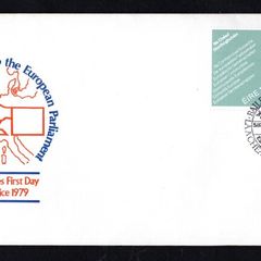 1979 Ireland Events European Parliamentary Elections Commemorative Stamp Illustrated The Irish Times First Day Cover (FDC)