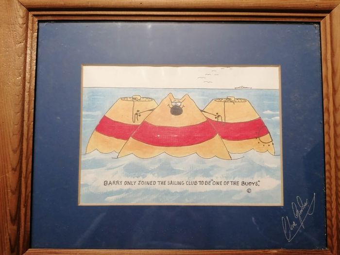 Nautical Humour Signed Clive Gardner Print