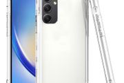 Samsung A15 5G Shockproof Transparent Hard PC TPU Hybrid Case Cover - Clear/Clear.