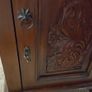 Antique Coat and Hat Stand With Mirror Image 4