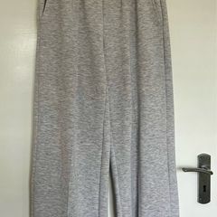Bershka Girls Grey Wide-Leg Joggers Age 10-12