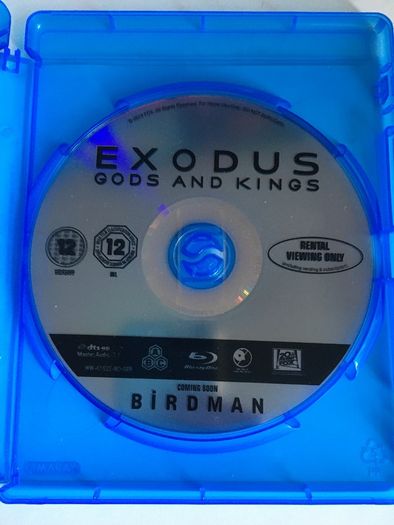 Exodus: Gods And Kings (Ridley Scott Film) [2014] Christian Bale, Joel Edgerton, Aaron Paul, Sigourney Weaver & Ben Kingsley [Blu-ray Movie]