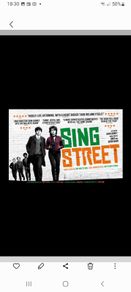 sing street irish original movie poster