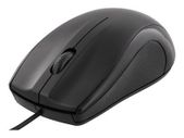 Black Wired Optical Mouse