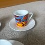 A Set of 6 Knuttel Tipperary Crystal Nespresso Cups and Saucers Image 9