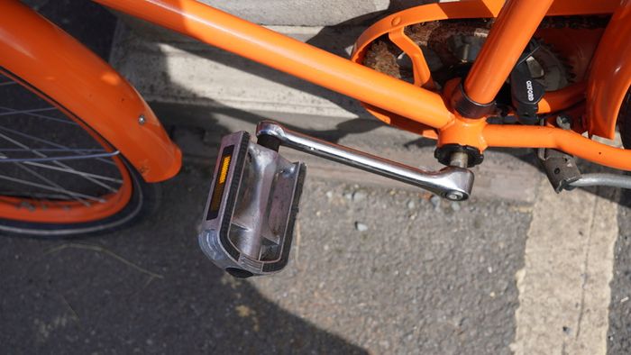 Vintage Orange Kronan Bicycle - Swedish Classic