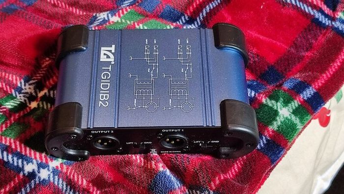 TGI Passive Dual Channel DI Box - TGIDIB2
