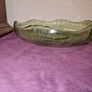 Art Deco Large Green Glass Centrepiece Float Bowl By Josef Inwald Czech Glassware, Circa 1930 Image 3
