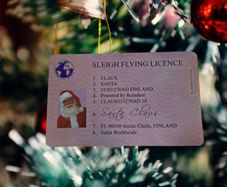 Santas lost Flying Licence
