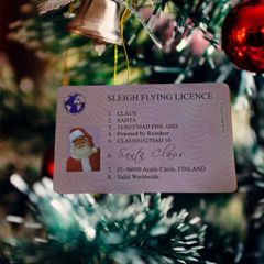Santas lost Flying Licence