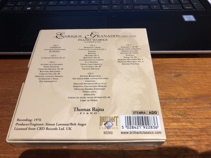 Enrique Granados - Piano Works Complete