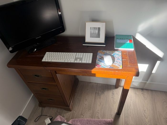 Desk with drawers