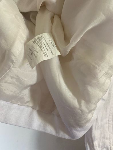 In Wear white cotton jacket