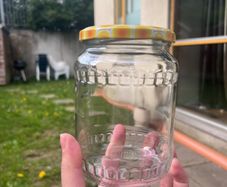 Glass jar 0,720 L