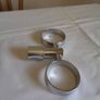 Chrome  Plated Twin Glass Holder for Sale Image 3