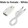 Male to Female HDMI-compatible to VGA Adapter HD 1080P Audio Cable Converter For PC Laptop TV Box Computer Display Projector Image 2