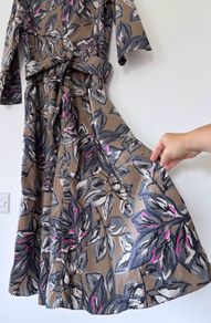 Max Mara floral printed midi dress