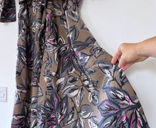 Max Mara floral printed midi dress