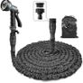 50 FT Expandable Garden Hose with 3/4", 1/2" Fittings, Anti-Leakage - Flexible Expanding Hose with 8 Function Spray Nozzle MULTIPLE COLOURS/SIZES AVAILABLE (FREE POSTAGE) Image 2
