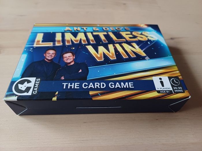 Ant & Dec Limitless Win Quiz Trivia Family Card Game 2023
