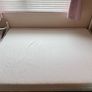 140/200 bed frame with mattress Image 2