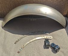 Custom rear fender plus accessories Harley XVS bobber