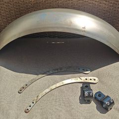 Custom rear fender plus accessories Harley XVS bobber