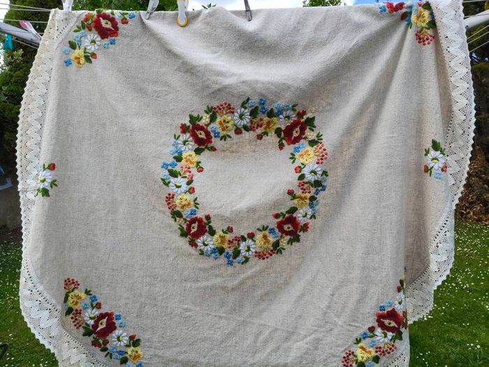 Vintage Tablecloth