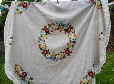 Vintage Tablecloth