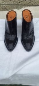 H&M Studio A/ W 2014 Black Patent Leather Mules