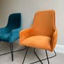 Pair Of Velvet Chairs Image 2