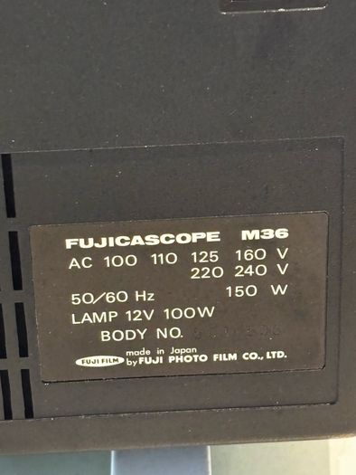 8mm Projector.