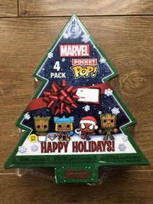 Funko Marvel: Holiday Pocket Pop (4 Pack)