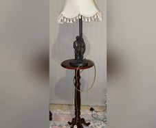 Jeanne Rynhart bronze sculpture lamp