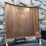 vintage brass fire screen Image 2