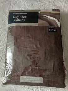New Curtains 66" x 72"