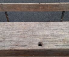 old school desk