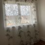 Designer Elegant Pair of Sheer Curtain. White/Beige. Spain. Image 2