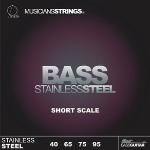 Bass Strings Short Scale Round Wound Stainless Steel 40-95 Picato