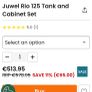 Juwel  125 litre tank and cabinet set Image 10