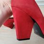Gorgeous red suede high heels - UK 4 Image 7