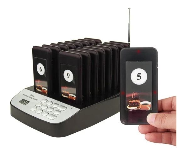 Wireless Calling System for Restaurant ,Shop, BAR, Food Truck