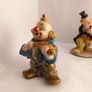 ceramic clowns dancing clown vintage figurine statues colourful vintage /antique  great gift present display decor  musical musician music dancing  rabbit  hat monkey hand painted figurine art deco porcelain doll Image 6