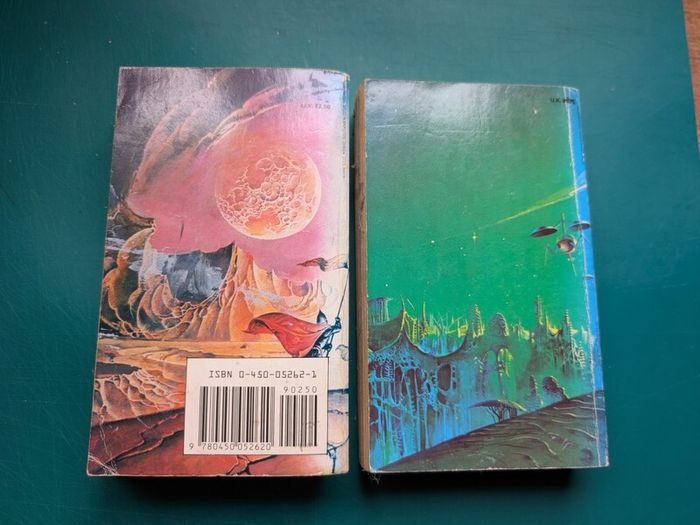 Frank Herbert - God Emperor of Dune & Children of Dune vintage 1982 paperbacks