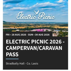 Electric picnic 2026 - Campervan/Caravan pass