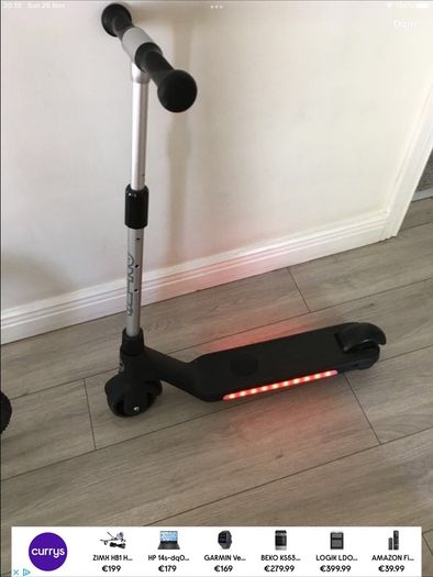 Child's electric scooter