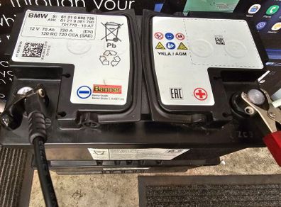 BMW AGM 70ah Battery