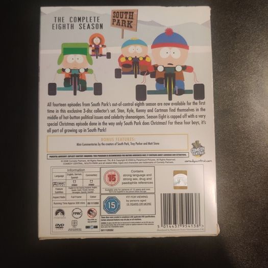 South Park Season 8 DVD